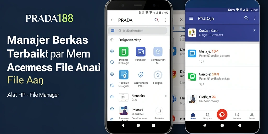 Tampilan antarmuka PRADA188 yang sederhana dan fungsional.