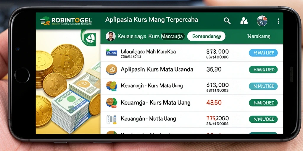 Tampilan antarmuka aplikasi <strong>ROBINTOGEL</strong> yang user-friendly dan informatif.